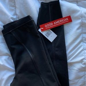 Good American Corset Seam Legging, size 0.